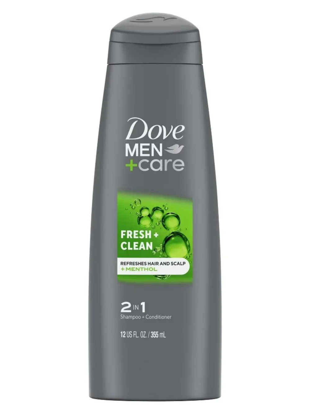 Dove Men+Care Fresh Clean 2in1 Shampoo and Conditioner with Caffeine and Menthol